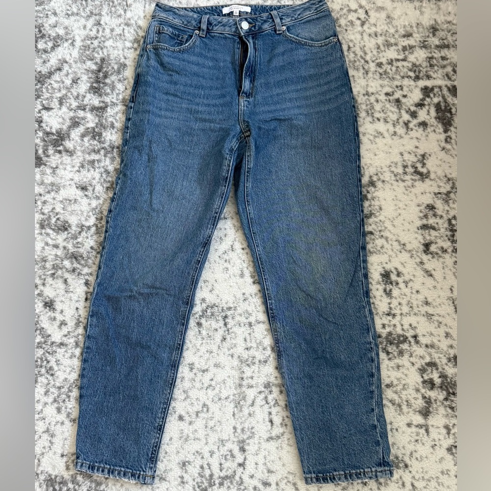 Dynamite Women's Claudia Straight Leg Blue Jeans